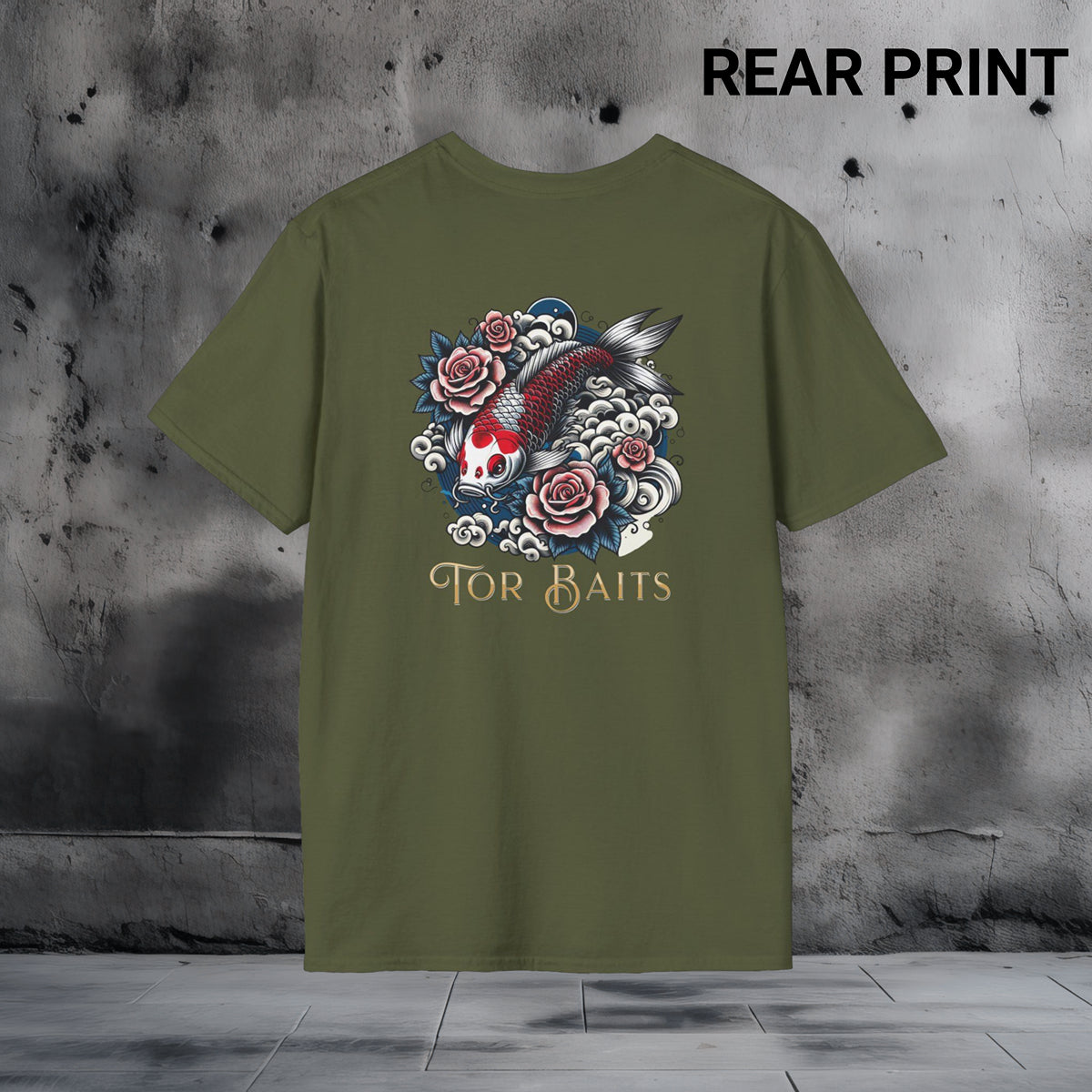 Tor Baits Koi Graphic Tee Shirt TorBaits