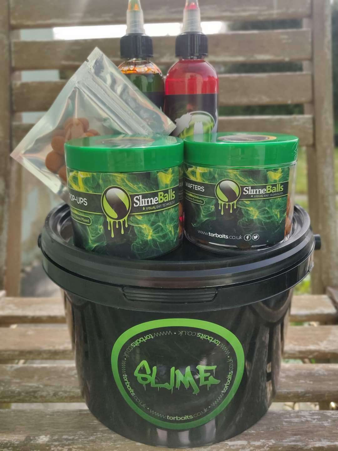 4L Bucket: Voodoo Slime with no bucket (just the products) TorBaits